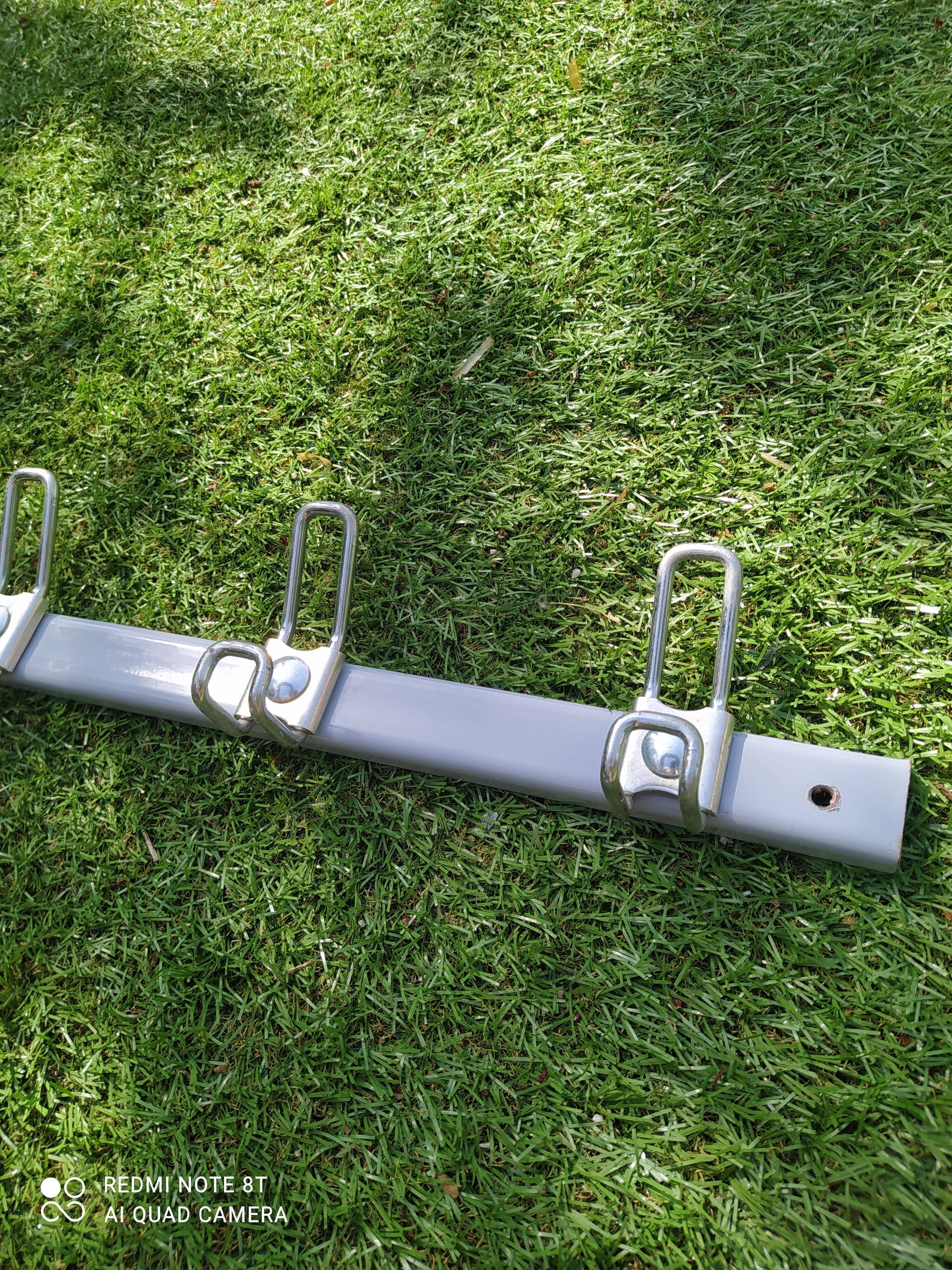 Vintage wall-mounted coat rack / industrial hook