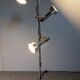 Three-spot floor lamp in chrome metal by Philips, Netherlands circa 1970.
