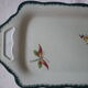 Longwy enameled cake dish