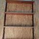 Teak wall shelf