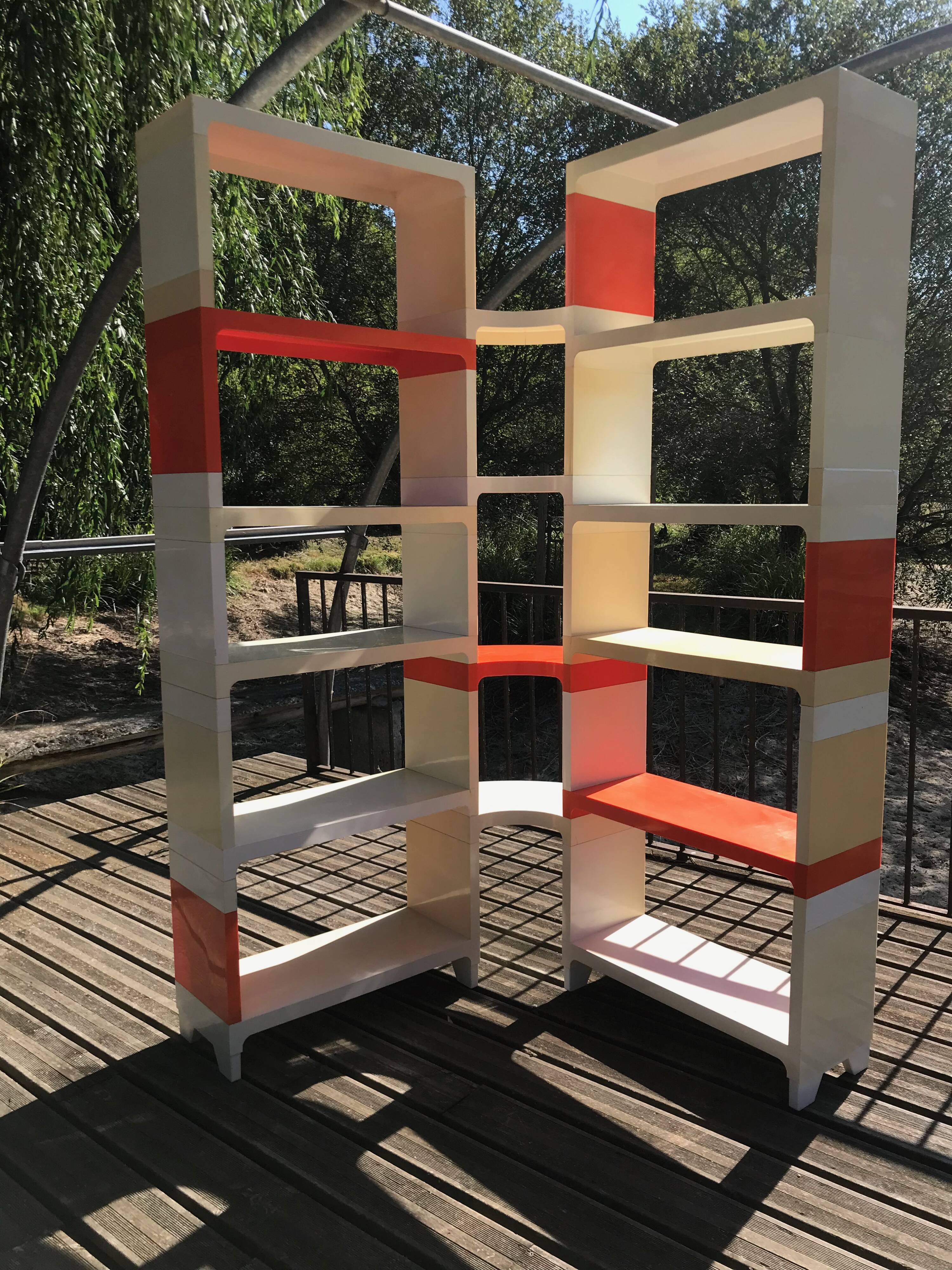 Etagere plastique prisunic 1970