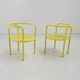 Set of 4 Locus Solus chairs by Gae Aulenti for Poltronova, 1960