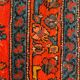 Carpet old Persian Malayer corridor 109x525 cm