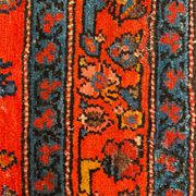 Tapis ancien persan Malayer couloir 109x525 cm