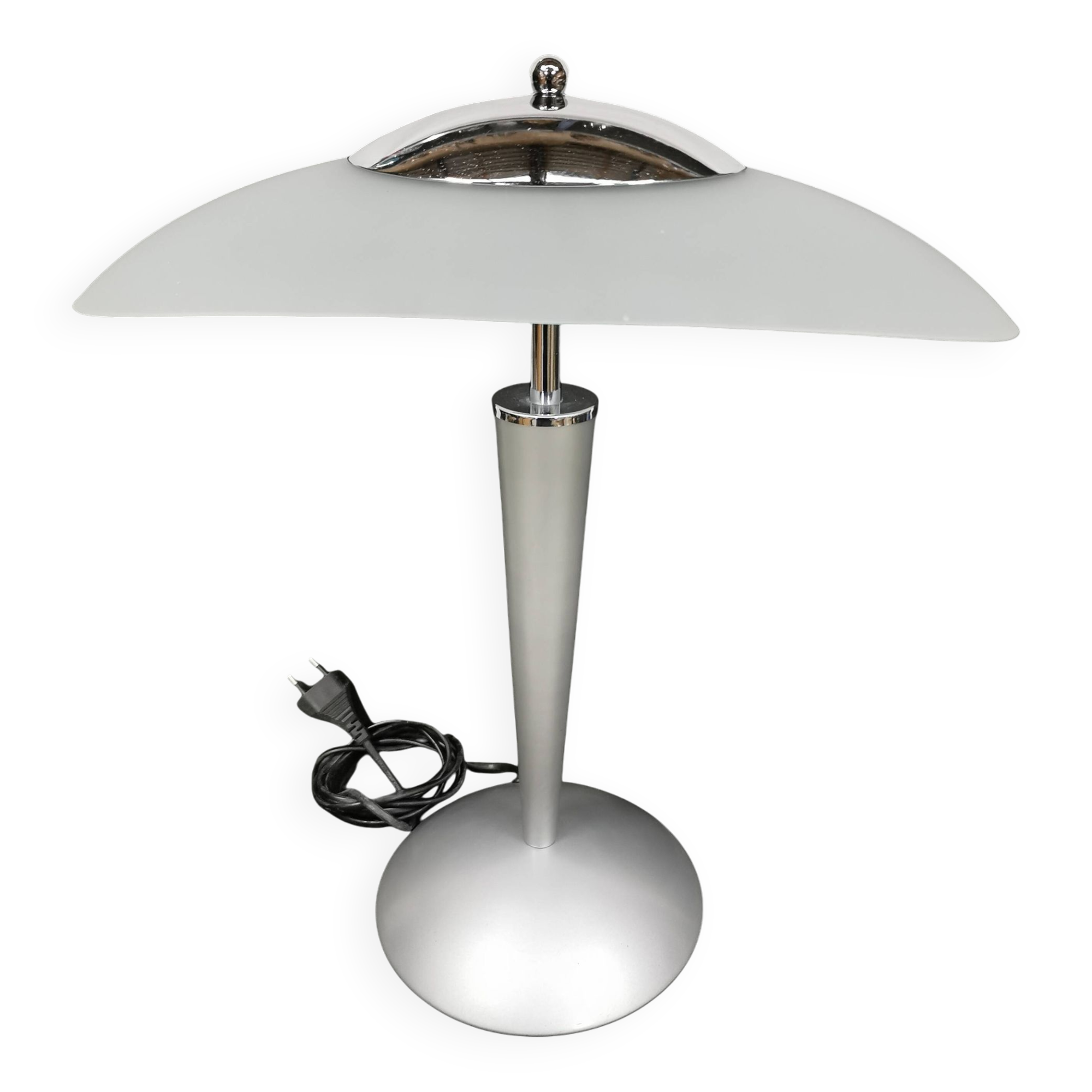 Lampe de bureau Champignon UNILUX vintage Design 90's . interrupteur Tactile