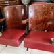 Paire de fauteuils de cinéma vintage