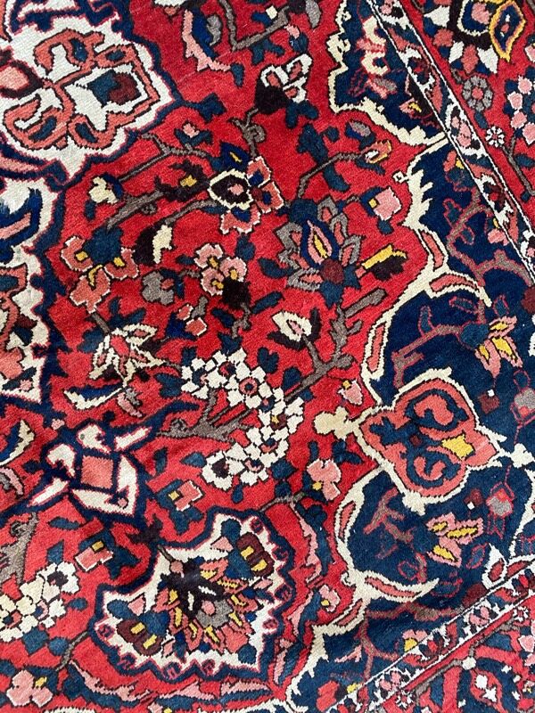 Old Persian rug Bakhtiar 210x300 cm