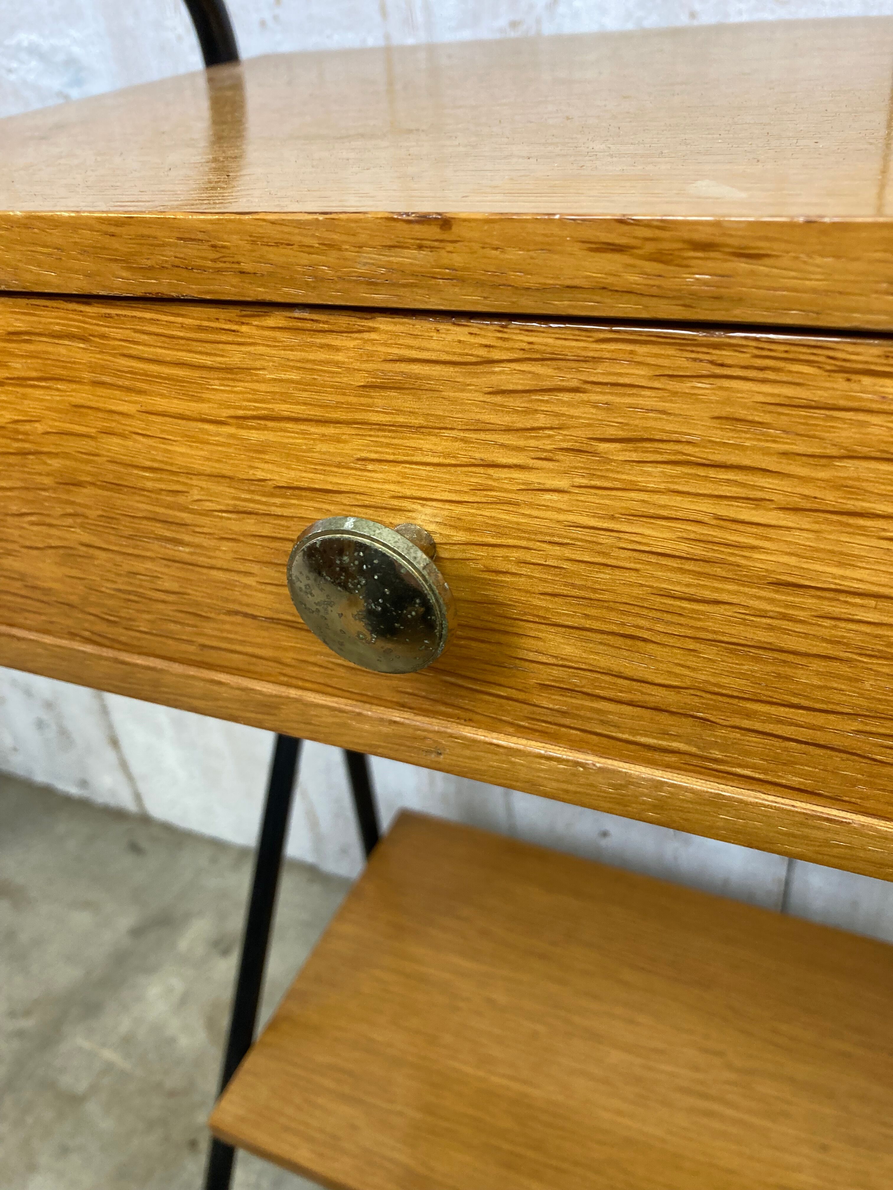 Vintage bedside table