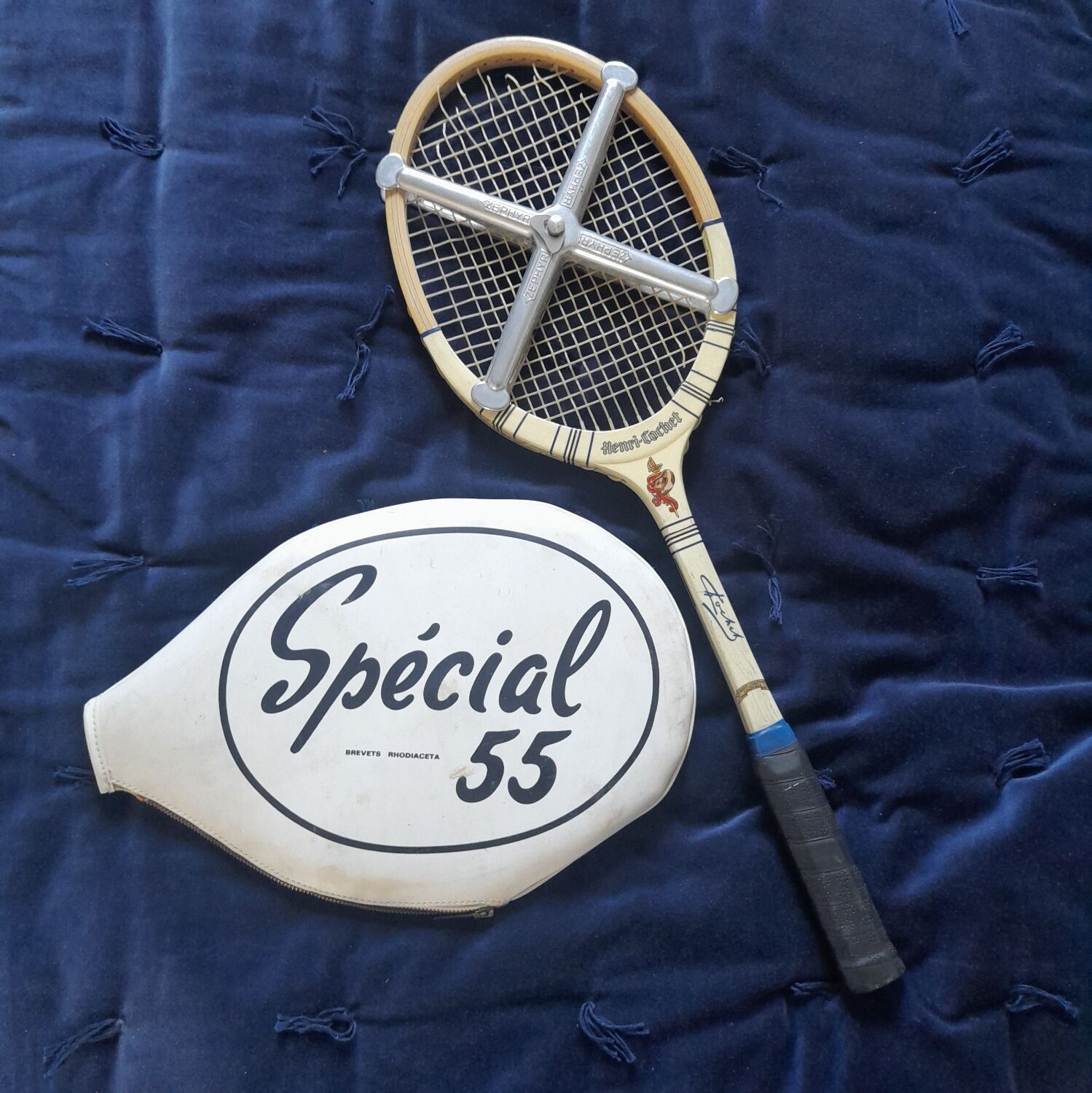 Henri Cochet tennis racket