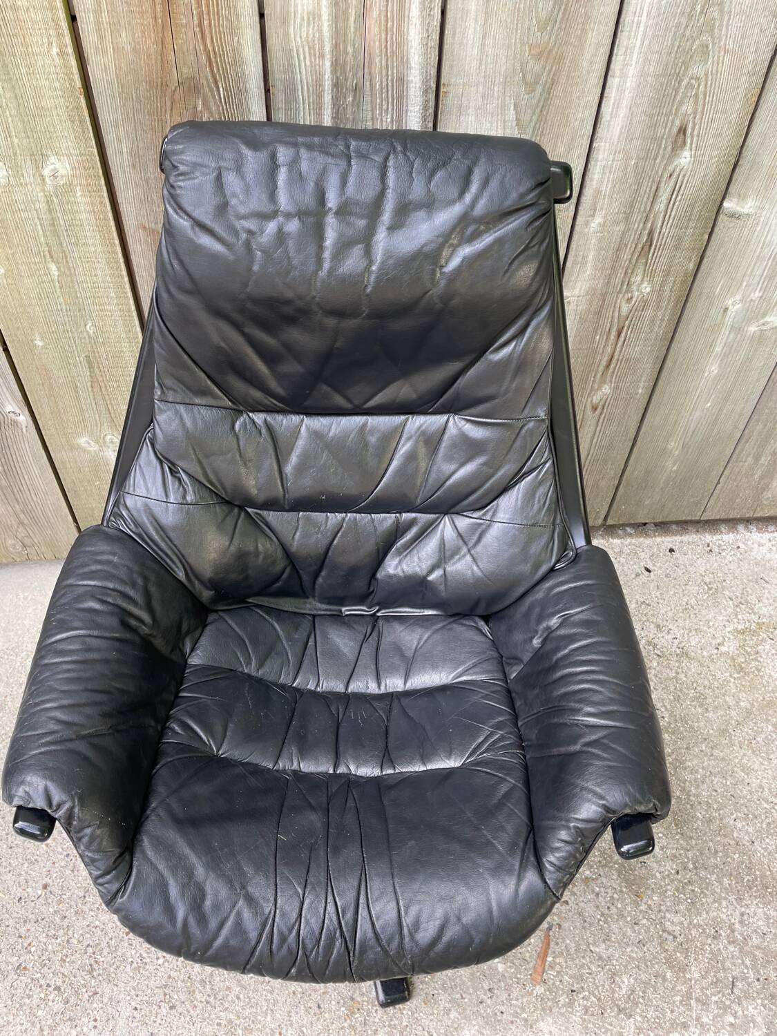 Armchair and footstool Möbel Sweden