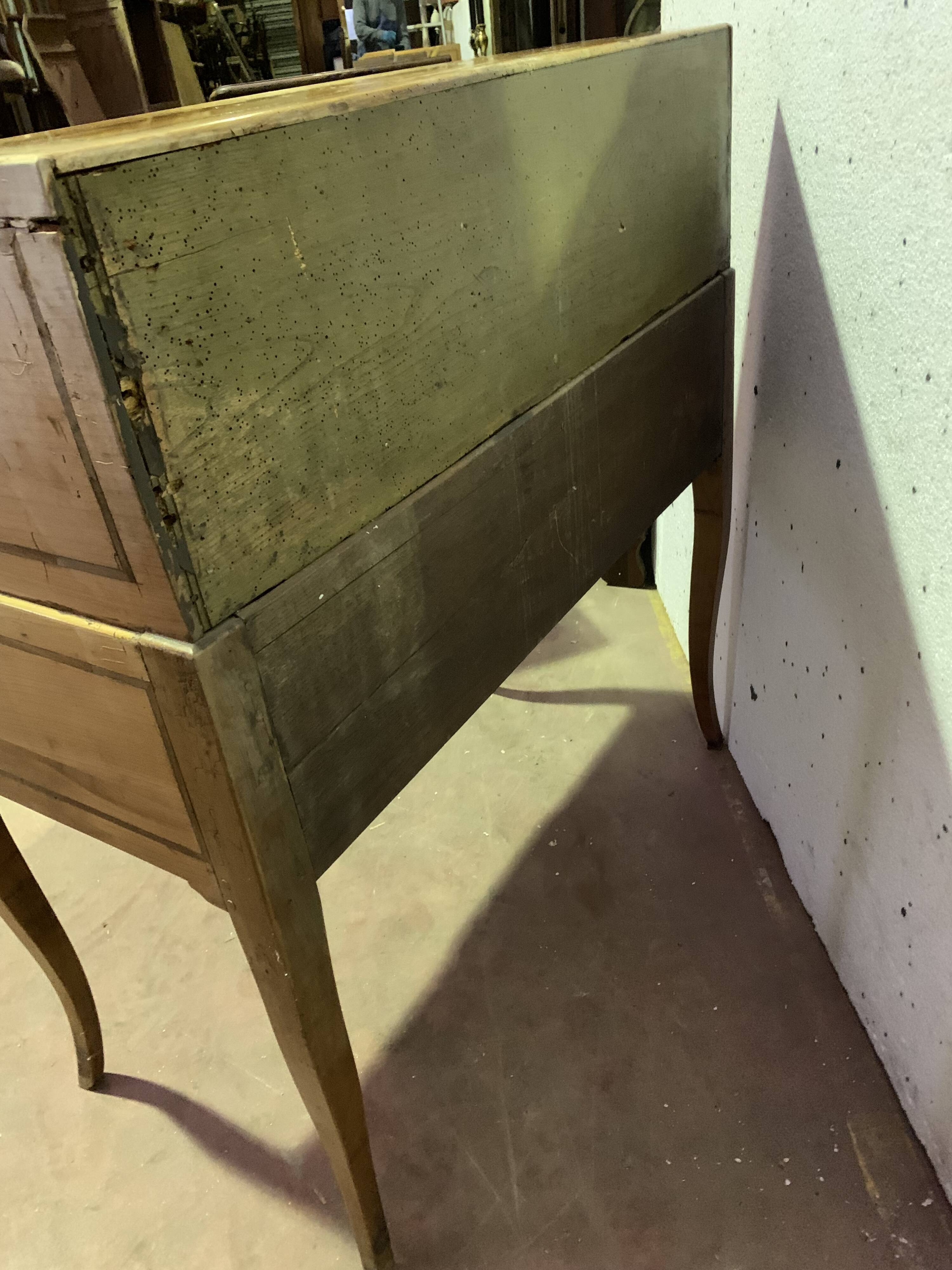 Louis XV style slope office in solid cherry xiX century