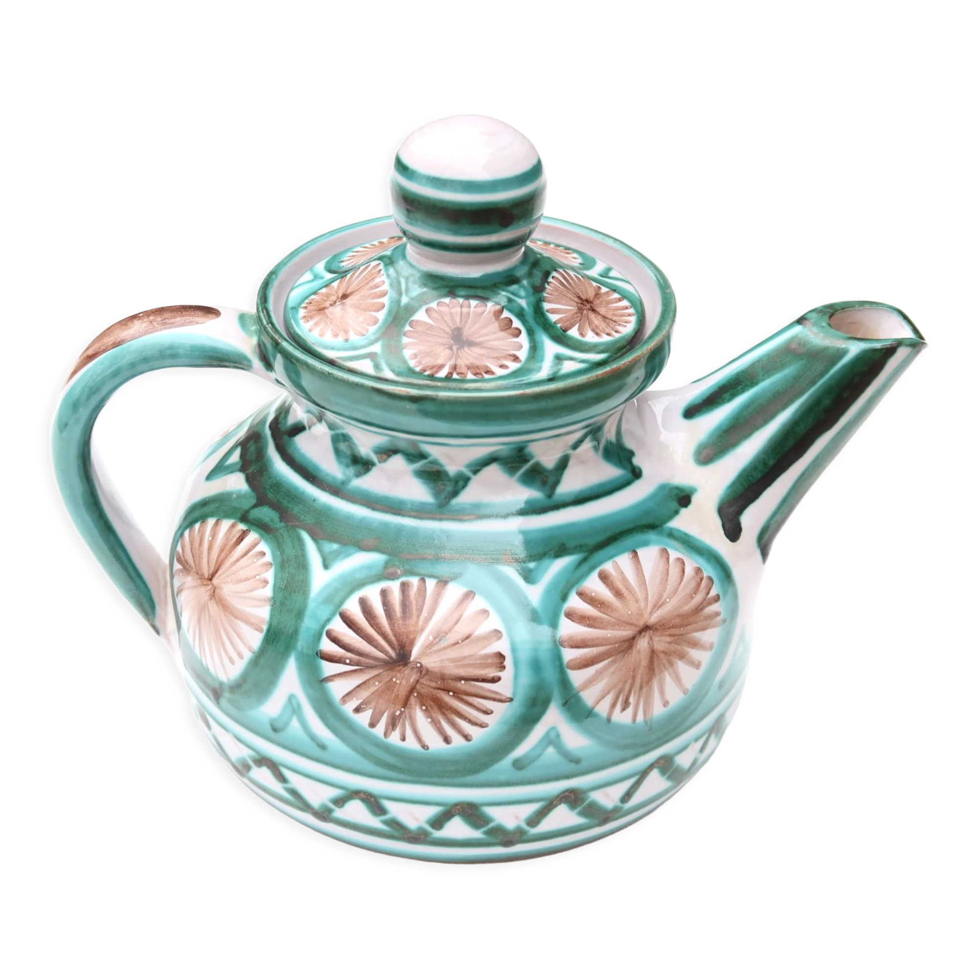 Ceramic teapot by Robert Picault, Vallauris
