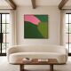 Colourful abstract on canvas 'catch a glimpse of the field'