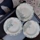 3 Delf iron earth plates