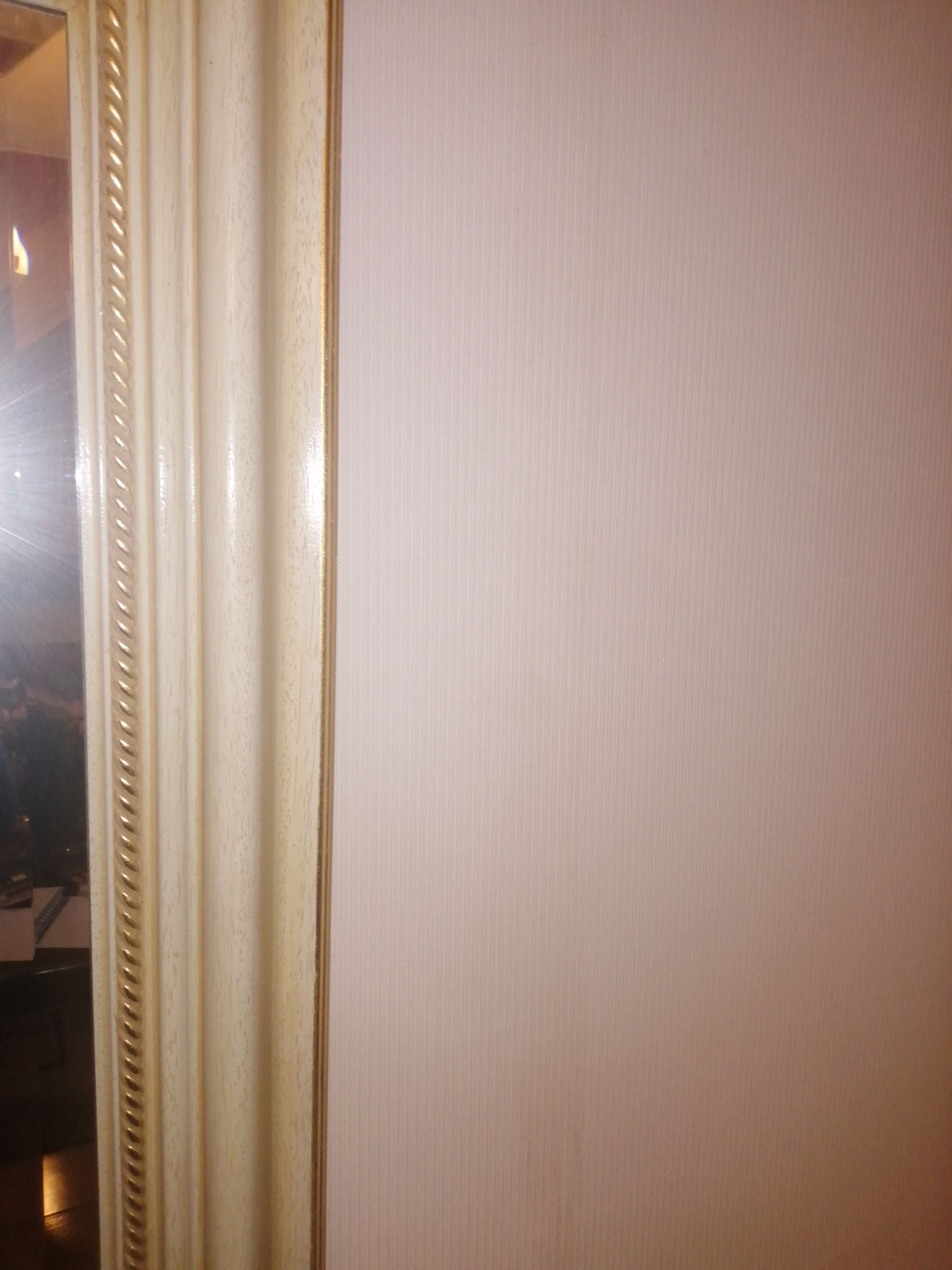 Large carved wooden mirror 70x125cm