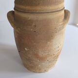 Pottery, old stoneware salt cellar
