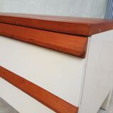 Commode basse de la fin du milieu du siècle par Uniflex