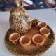 Liqueur service signed Bruno Dose – Céramique du Breuil, 20th century