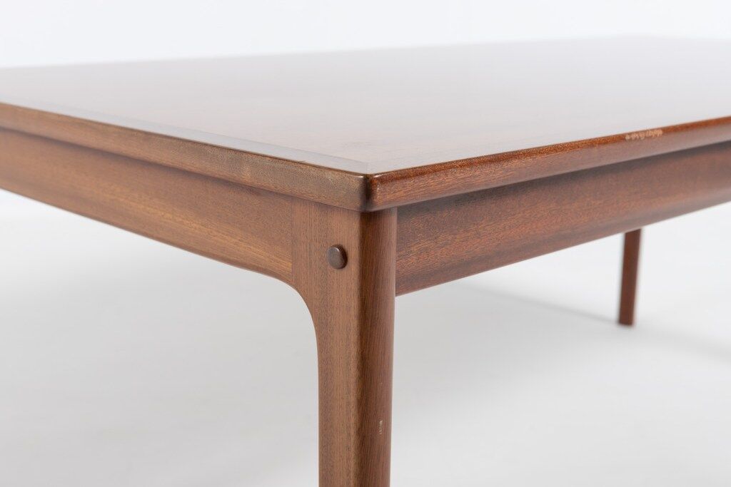 Ole Wanscher mahogany coffee table for Poul Jeppesen Møbelfabrik