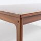 Ole Wanscher mahogany coffee table for Poul Jeppesen Møbelfabrik