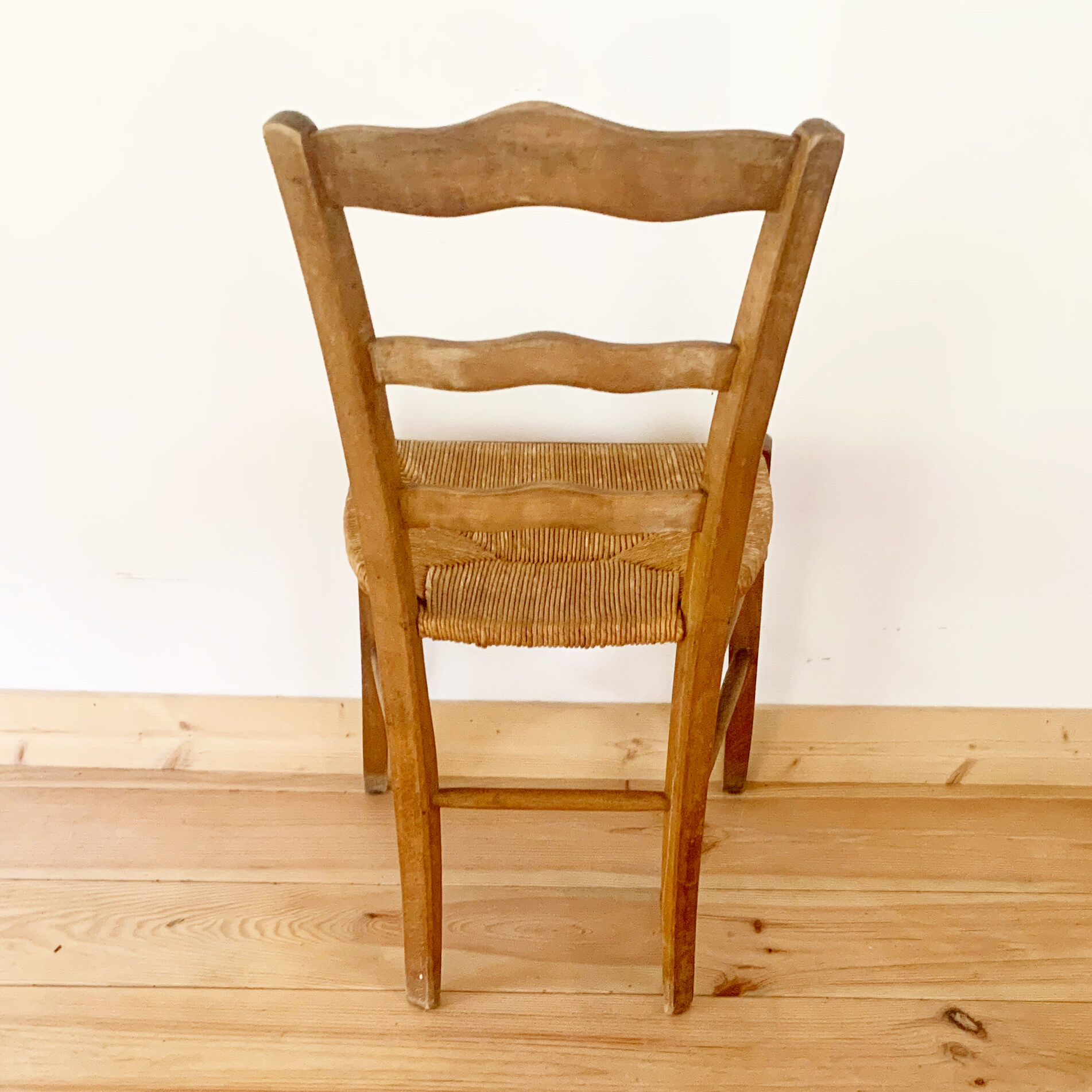 Lot de 6 chaises de ferme vintage