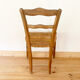 Lot de 6 chaises de ferme vintage