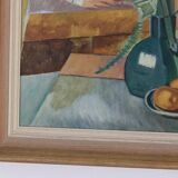 “Amaryllis and Fruit” by A. Lindblom