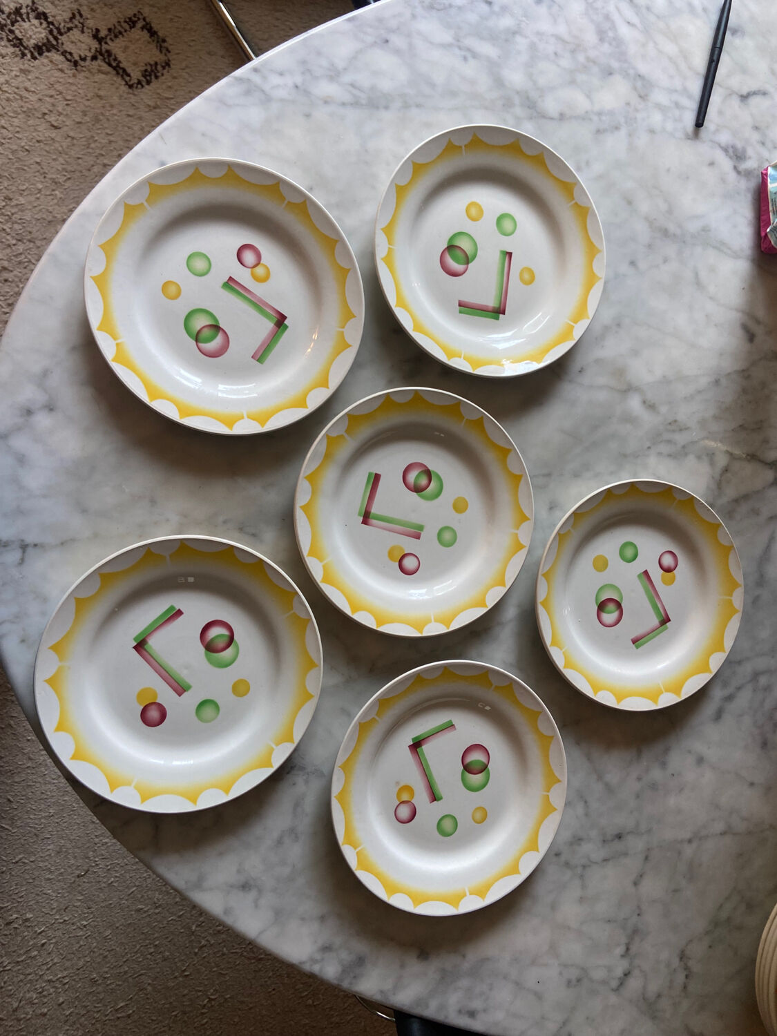 Sarreguemines Digoin plate series