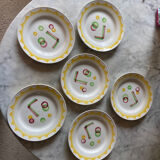 Sarreguemines Digoin plate series