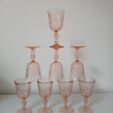 Set of 8 Rosaline wine glasses