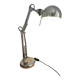 lampe d'architecte métal argenté
