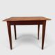 Petite table de ferme rustique en bois massif – Fin XIXe / Début XXe