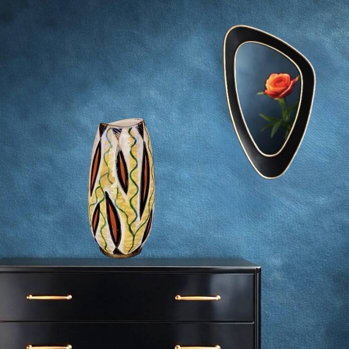 Art Deco Vase Hubert Bequet – Jupiter Decor - model 490 - Belgium – 1950