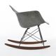 Elephant Grey Herman Miller Vintage Original Eames RAR Arm Shell Chair