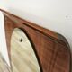 Curved plywood wall mirror by Campo e Graffi, 1960s