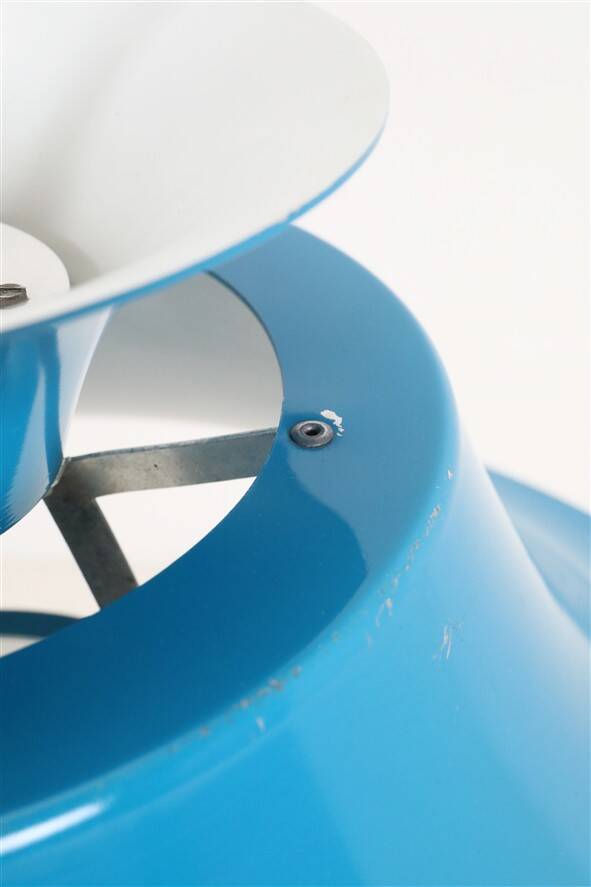 Blue Fog & Mørup / Erik Balslev pendant lamp / Mid-century Danish modern design / 1970s