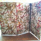 30'S French Tapestry Screen, XX-style classic printed canvas, 3 panels