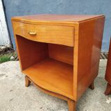 Pair of vintage bedsides