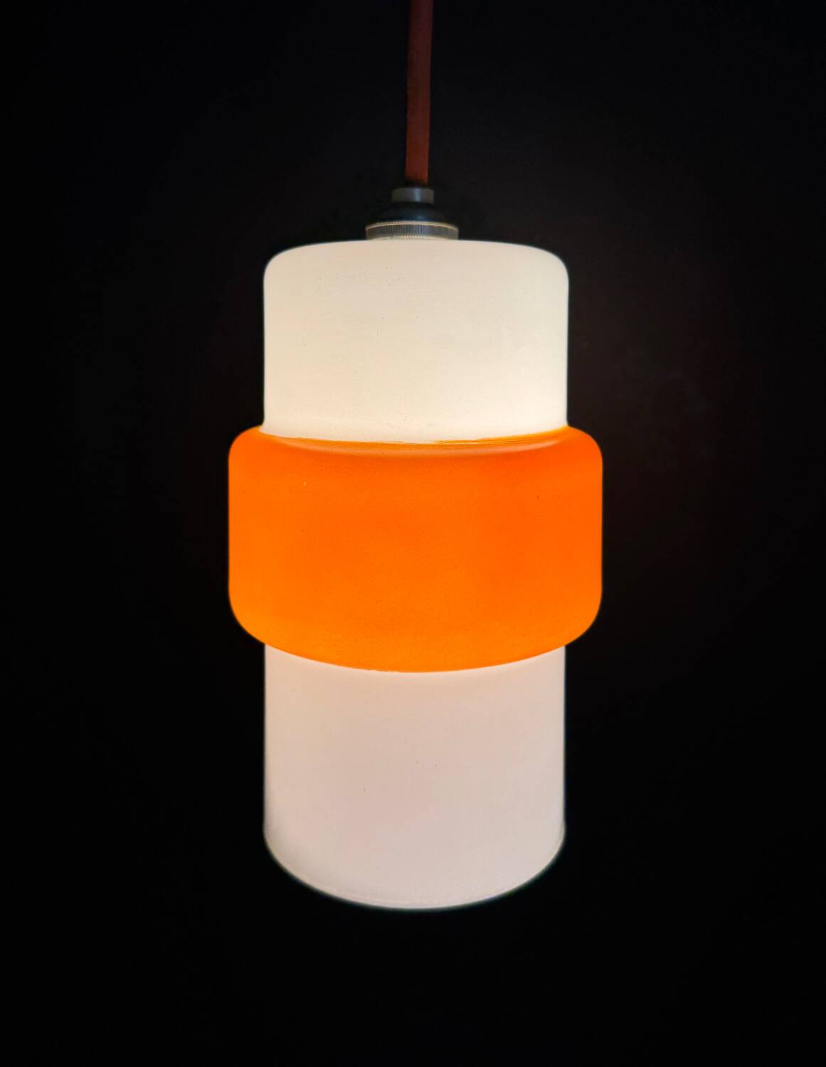 Suspension Space Age orange 1970s