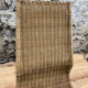 Vintage 1980 Ikea chair in rattan and aluminum