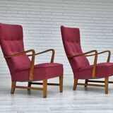 1970s, Scandinavian chairr, original very good condition, ash wood.