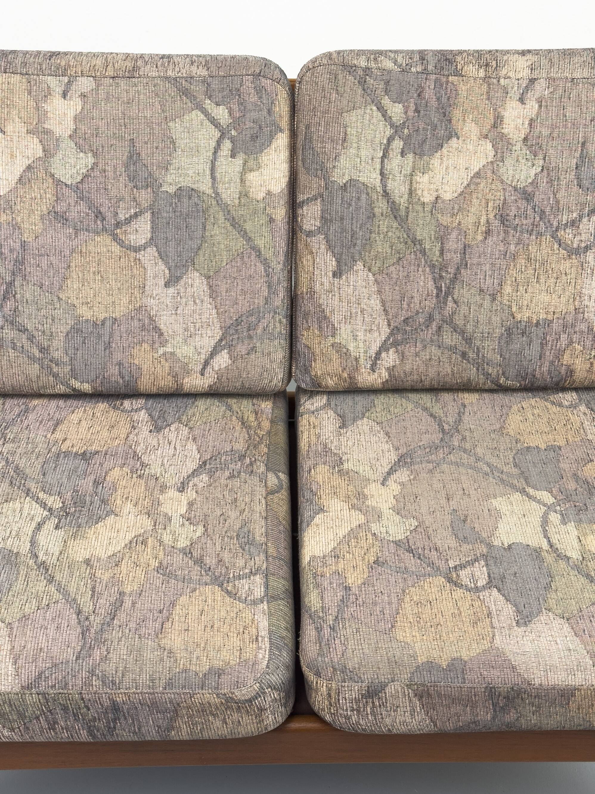 Canapé deux places vintage Senator en teck par L. Olsen, années 1970