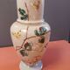 Vase opaline émaillée  papillon