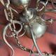 Lustre style hollandais laiton