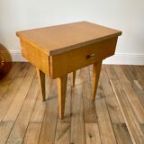 Scandinavian bedside table 50s