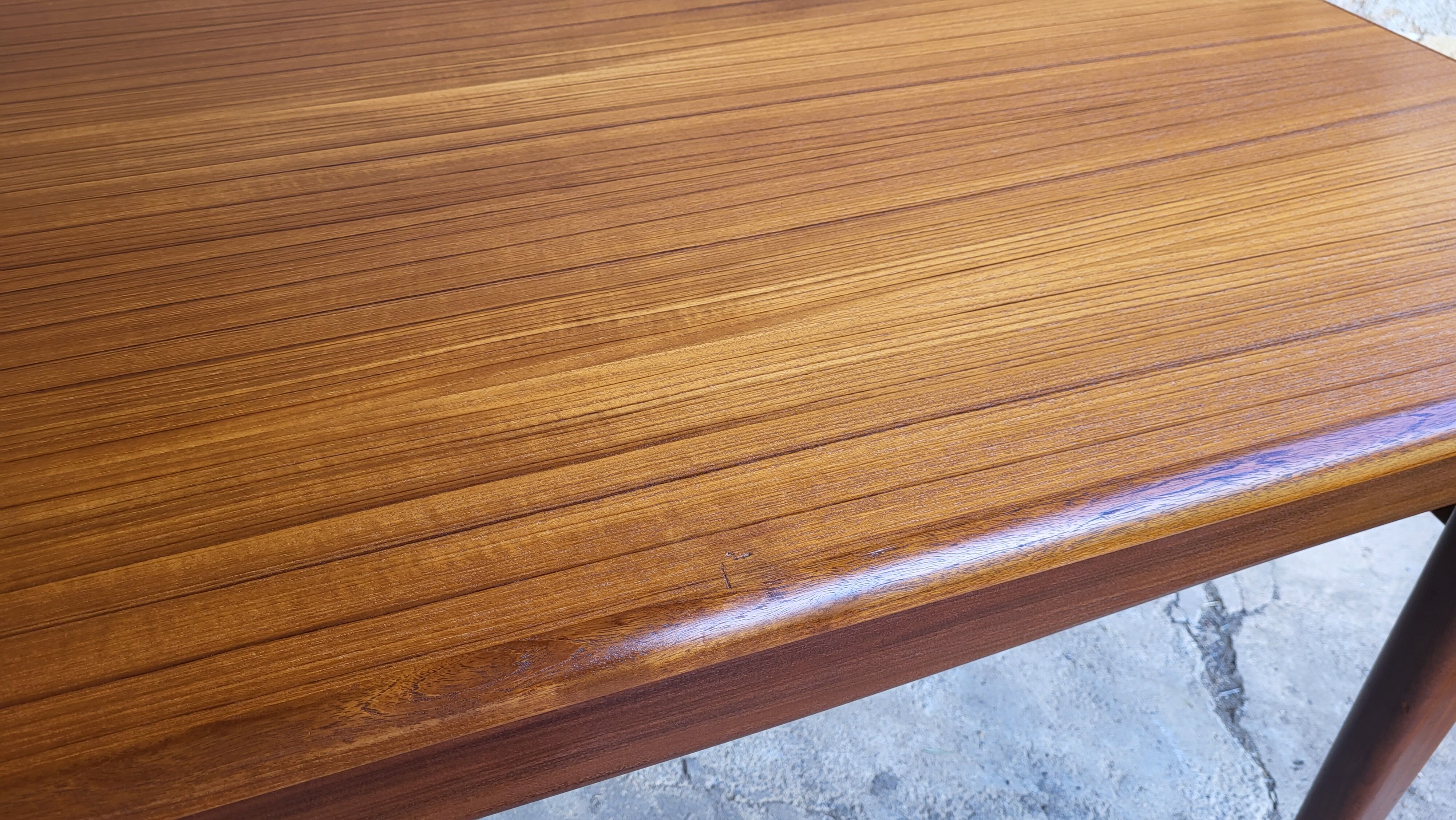 Dining table scandinavian style 60s teak