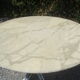 Table ronde vintage en marbre
