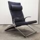 Modular Lounge Armchair "X-chair" by Joachim Nees for Interprofil
