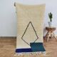 Tapis Beni Ouarain fait main 150x250 cm