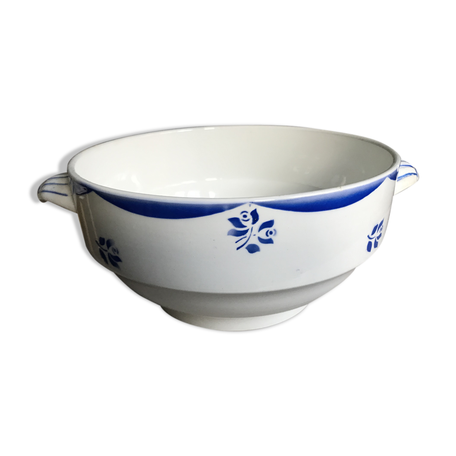 Digoin Sarreguemines flat bowl